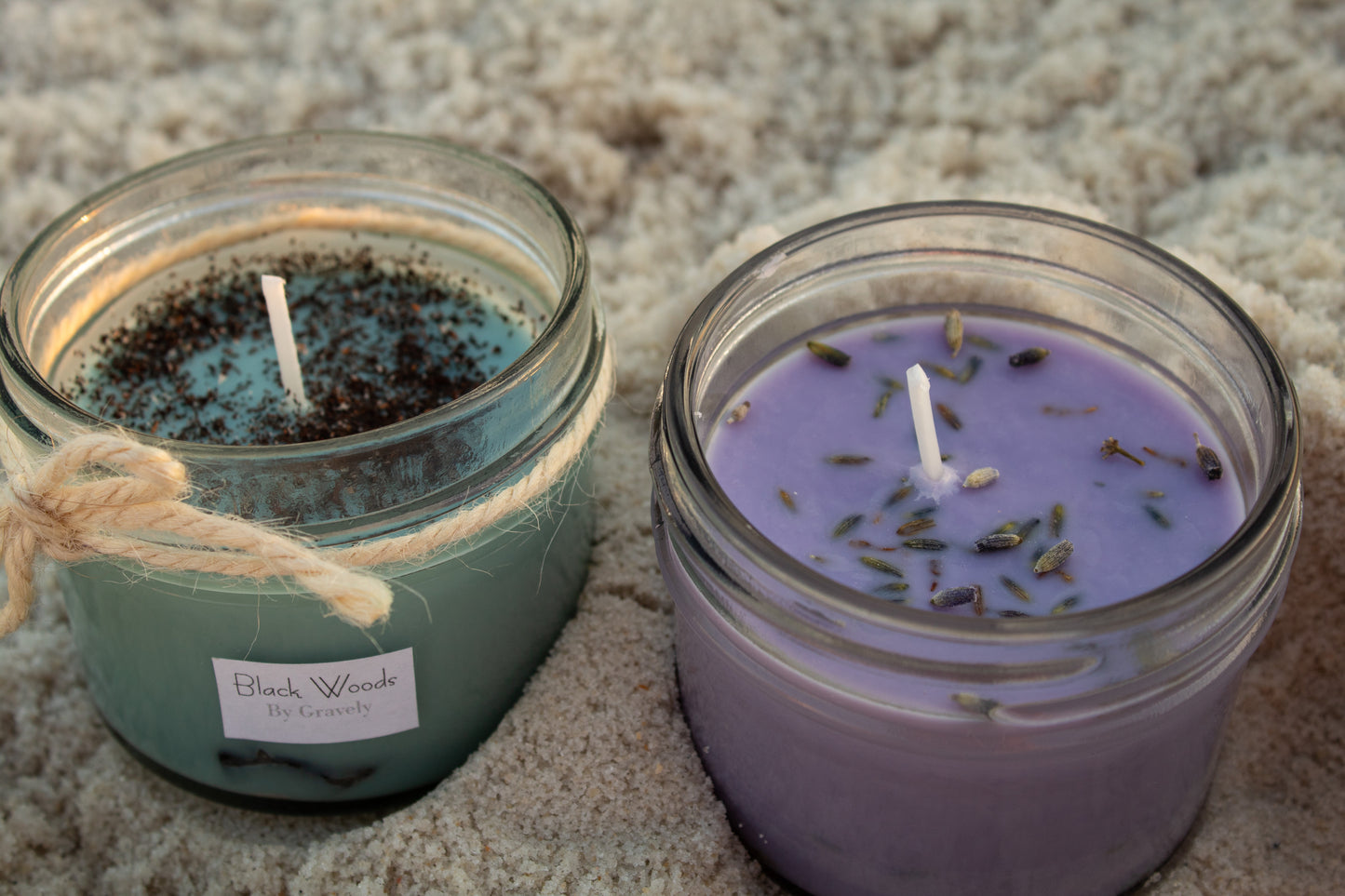 Lavender Beach Candle by Gravely Goods