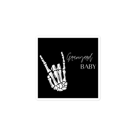 "Graveyard Baby" Sticker